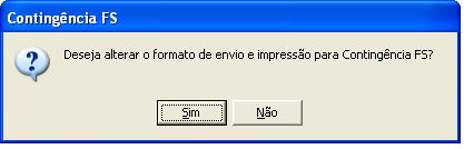 mensaje de contingencia